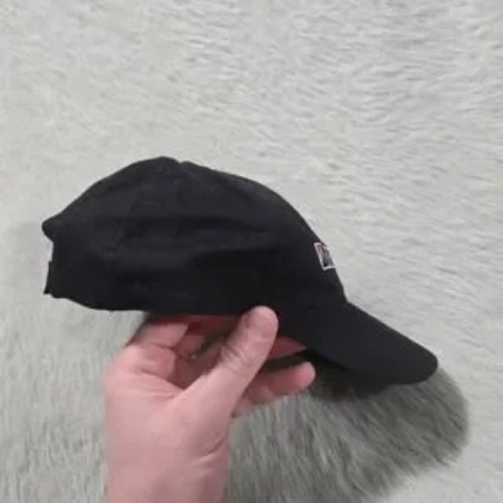 Black Logo Baseball Cap - Picture 4 of 9